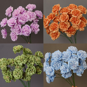 Roses artificielles à branche unique en soie pour décorations de mariage, arrangements de plafond et allées, accessoires de décoration intérieure - Product Image 4