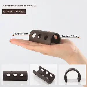 <strong>Fish</strong> Tank Landscape Aquarium Decoration Purple Clay Special-shaped Hideout Breeding Pottery <strong>Pot</strong> - Product Image 6