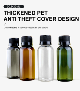 Groothandel Hotel Amenities Set 30ml PET Plastic Transparante Lege <span class=keywords><strong>Mini</strong></span> Shampoo Kit Fles Hoge Kwaliteit Hotel <span class=keywords><strong>Mini</strong></span> Toiletartikelen Kit Fles - Product Image 2