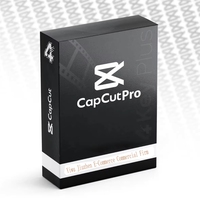 Abonnement en ligne au compte Pro de l'équipe CapCut, exclusif 1 mois pour ordinateur, téléphone, appareil mobile, DVD
