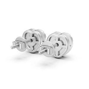 ต่างหูเพชรทรงกลมแบบฝังหนามเตย ดีไซน์หรูหรา ผลิตตามสั่ง OEM ODM ทอง 14K 18K 22K สำหรับผู้หญิง - Product Image 6