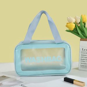 Bolsa de cosméticos Triángulo de viaje de cosméticos con bolsa de cosméticos de poliéster de gran capacidad - Product Image 3