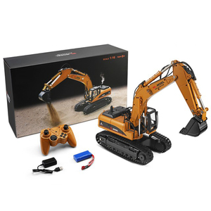 1:16ไฟฟ้ารีโมทคอนโทรลรถบรรทุกของเล่น <span class=keywords><strong>WL</strong></span> 16800 RC รถขุด - Product Image 1