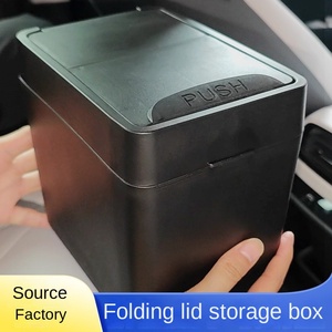 Factory Plastic Straight Hair Car <b>Seat</b> Trash Can Portable <b>Storage</b> Box Large Capacity Wholesale - Product Image 3