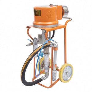 Máquina de pintura sin aire eléctrica para masilla de textura de alta densidad, pulverizador sin aire para paredes, filtro de pintura de alta viscosidad para tuberías y paredes - Product Image 6