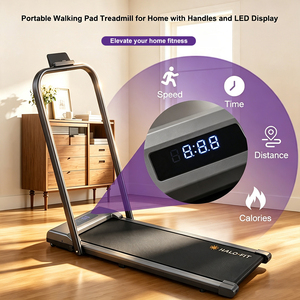 <span class=keywords><strong>Tapis</strong></span> <span class=keywords><strong>de</strong></span> <span class=keywords><strong>course</strong></span> pliable intelligent pour la maison avec écran LED <span class=keywords><strong>de</strong></span> 3,5 pouces, machine <span class=keywords><strong>de</strong></span> fitness pour la <span class=keywords><strong>course</strong></span> à pied en intérieur - Product Image 5