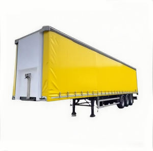 Smart 2/3/4/5 Essieu Côté Rideau Semi Remorque Cargo Remorque Numérique Tendu Rideau Côté Optimisé Cargo Confinement Disposition - Product Image 4