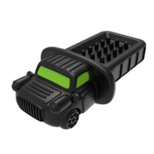 कुत्ते के पिंजरे फीडर के लिए इंटरैक्टिव कुत्ते चउ खिलौने, छोटे कुत्तों के लिए धीमी भोजन कटोरे खिलौना - Product Image 6