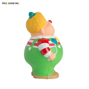 Squishies Toys Clown Bert Shaped Anti-Stress Ball Release Pressure <b>Foam</b> PU Anxiety Relief for 5-7 Years Old - Product Image 2