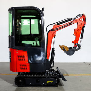 Mini pelle sur chenilles <span class=keywords><strong>à</strong></span> cabine fermée avec moteur <span class=keywords><strong>à</strong></span> cabine Garantie de 2 ans Condition Râteau Ripper Quick Hitch Zero Tail Swing - Product Image 3