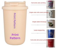 Mug de voyage isotherme en acier inoxydable 410 ml, anti-fuite, impression de logo personnalisée, cadeau pour entreprise, mariage, Noël