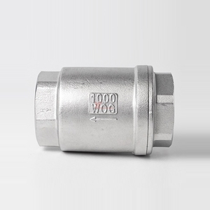 Nhiệt Độ Cao Bền Npt Bsp 1.6mpa Thép Không Gỉ 304 316 H14w Dọc Loại Nữ Threaded Vít Kiểm Tra Van - Product Image 5
