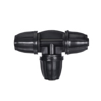 Usine directe en plastique cheveux raides 812 laine connecteur rapide jardin herbe automatique eau Irrigation eau té Joint