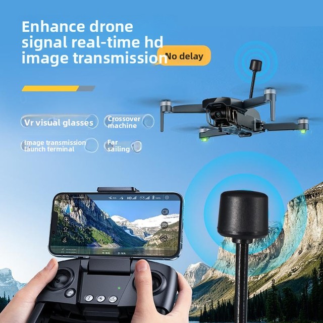 ANLONG ALTMB-5.8G High-Gain 1.8dBi Vertical 5.8G Drone Antenna for Aerial Photography Racing FPV UAV with IP67 and for Connector