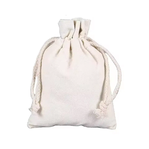 Bolsa de Algodón 100% con Cordón para Guardar Juguetes de Niños, Bolsa de Almacenamiento de Algodón Muselina para Cosméticos, Bolsa de Algodón Muselina para Envolver Regalos - Product Image 3