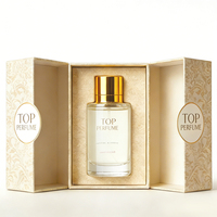 Flacon de parfum cylindrique en verre 50/100ml vide pour homme, flacon vaporisateur avec bouchon magnétique, emballage cosmétique en verre personnalisé avec logo