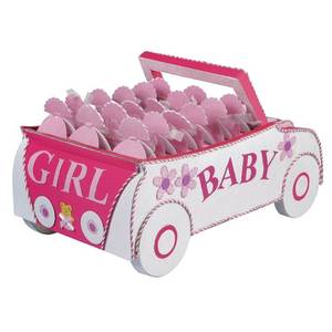 FAVOR CAR PINK Piñata personnalisable pour fêtes du Nouvel An, de la rentrée scolaire, de Noël, de la Saint-Valentin, de Pâques, Taille OEM - Product Image 2