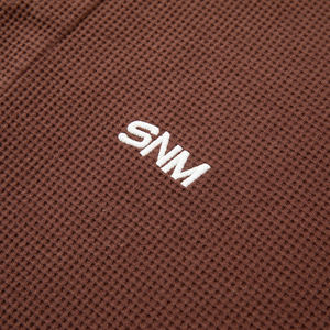 Polo de Manga Larga Personalizado con Logotipo, Tejido Waffle, Algodón, Estilo Urbano, MOQ Bajo - Product Image 5