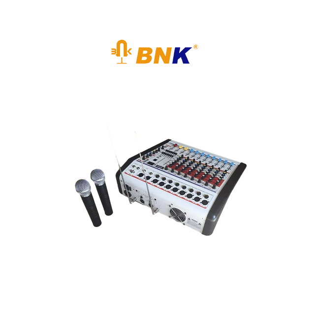 Factory Price Karaoke Sound System Power Mixer Amplifier 12 Channel Digital Mixing Console Powered Audio Mixer M-1200