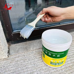 Pintura <span class=keywords><strong>Transparente</strong></span> Impermeable para Techos, Revestimiento Impermeable Líquido <span class=keywords><strong>Transparente</strong></span> para Uso en Exteriores, Precio <span class=keywords><strong>de</strong></span> Fábrica - Product Image 1