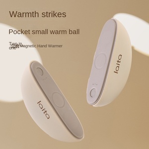2 in 1 Magnetic Rechargeable <b>Hand</b> <b>Warmers</b> Electric Portable Handwarmers Long Lasting Safe Heating <b>Warmer</b> Pocket Heater in Winter - Product Image 2