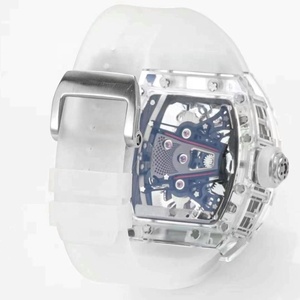 <span class=keywords><strong>Montre</strong></span> édition limitée 3802 avec boîtier en cristal transparent, <span class=keywords><strong>montre</strong></span> décontractée pour homme de haute définition, tendance et transparente - Product Image 6