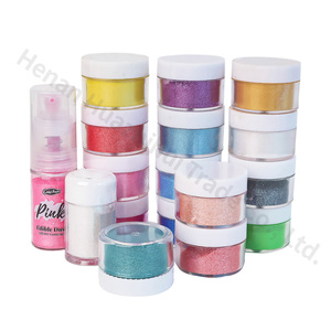 Poudre de mica de Pigment de poussière de lustre de pulvérisation de paillettes comestibles pour la décoration de gâteaux de cocktails - Product Image 3