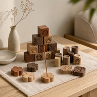 Diffuseur d'huiles essentielles créatif en bois, diffuseur portable pour voiture, ornement d'aromathérapie en bois pour la décoration de la maison, cadeau