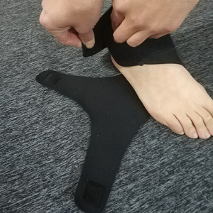 Attelle de cheville élastique réglable, sangle de compression de soutien, support de cheville pour gonflement, basketball, football, course à pied, bandage - Product Image 6