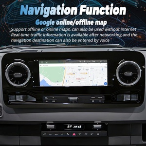 Sistema de Navegación GPS Android 13 de 10.25 Pulgadas para Mercedes Benz Sprinter W906 2016-2020, Reproductor Multimedia para Auto con Carplay, Estéreo, Autoradio y DSP - Product Image 1