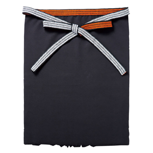 Tabliers de cuisine unisexes en tissu 60% coton 40% rayonne, taille unique, couleur noire, pour serveurs - Product Image 1