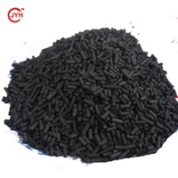 Charbon actif cylindrique à base de charbon à haute dureté (CAS 64365-11-3) pour l'adsorption en phase gazeuse et le contrôle des COV, marque JYH, pureté 99%