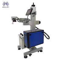 Machine de marquage laser UV entièrement automatique à grande vitesse, impression jet facile à utiliser pour les bouteilles en verre cosmétiques, les boissons et le métal
