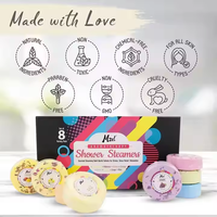 Mzel Bombes de Douche Coffret Cadeau-8 Vapeurs Aromathérapie Comprimés de Vapeur avec Huiles Essentielles Naturelles pour Vaporiser la Douche de Spa