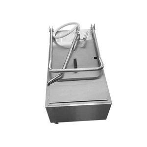 Truk penyaring minyak lipat kapasitas besar 48 liter mesin penyaring residu minyak pemendek untuk pemurni minyak Burger ayam goreng - Product Image 3