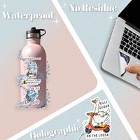 Etiquetas Adhesivas de Vinilo Holográficas Personalizadas, Resistentes al Agua, al Aceite y a la Intemperie, Removibles, para Decoración DIY y Regalos