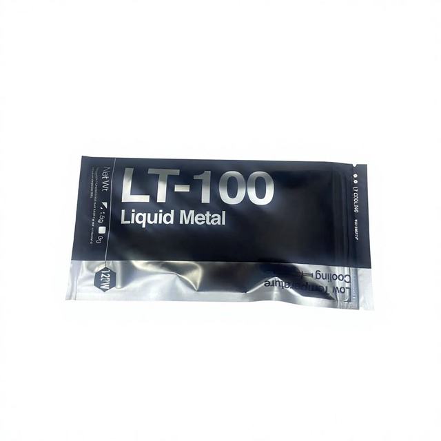 LT-100 Liquid Metal Thermal Conductive Paste 128W/mK Ultra High Performance TIM Grease for CPU GPU Cooling