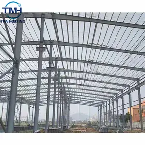 著名仓库供应商专业设计轻钢框架车间结构设计钢结构工厂