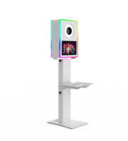 Photomaton à écran tactile LCD de 13.3 pouces avec support d'imprimante éclairage RVB double face Portable autres fournitures de fête photomaton reflex numérique