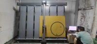 Decoración automática de vidrio tipo vertical Máquina de plotter para hacer vidrio artístico