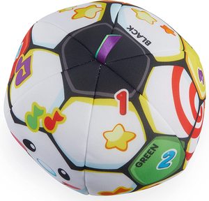 ArtsCreating Raco, Juguete de Peluche de Fútbol para Bebés y Niños Pequeños, Canta, Sonríe y Aprende, con Música y Frases Educativas - Product Image 5