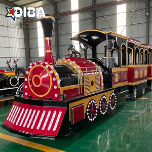 Tren Turístico para el Crecimiento Empresarial, Tren sin Rieles con Simulación de Vapor y Humo para Exteriores, para Granjas y Resorts - Product Image 2