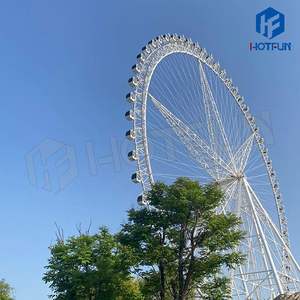 Hotfun 65m 88m 100m 120m Grand parc d'attractions avec grande et belle grande roue à bas prix - Product Image 6