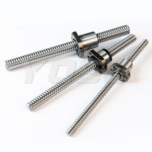 Tuerca de tornillo de bola de eje de tornillo de bola de plomo <span class=keywords><strong>grande</strong></span> de alta velocidad 2520 P2 precarga SFA2520 SFAR2520 para rectificadoras CNC - Product Image 2