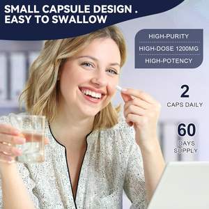 Supplément à base de plantes de capsules d'acide tauroursodésoxycholique Ultra Strength 1200mg de sels biliaires TUDCA - Product Image 3