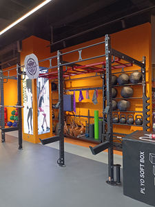 Rack Multifuncional para Crossfit y Dominadas, con Base Robusta, para <span class=keywords><strong>Gimnasio</strong></span> - Product Image 3