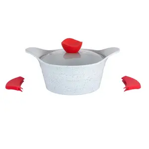 Juego de utensilios de cocina antiadherentes con forma de líneas, <span class=keywords><strong>ollas</strong></span> antiadherentes, superventas - Product Image 1
