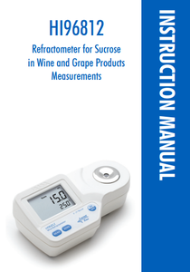 Refratômetro de Alta Faixa Hanna HI96812 para Mel, Xarope e Geleia - Testes de Precisão Industrial - Product Image 3