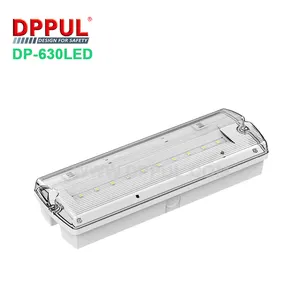 Zhongshan Outdoor IP65 Rechargeable Led Exit Emergency Light Bulkhead Factory Price Indoor DC Or AC/DC Operated 12pcs/ctn 2-year