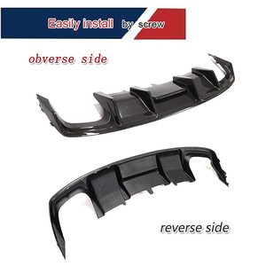 Nhà Máy <span class=keywords><strong>A4</strong></span> S4 Sedan sợi <span class=keywords><strong>carbon</strong></span> phía sau Bumper khuếch tán cho <span class=keywords><strong>Audi</strong></span> <span class=keywords><strong>A4</strong></span> S4 b8.5 2013-2016 thấp Bumper Lip Spoiler cơ thể Kit - Product Image 4